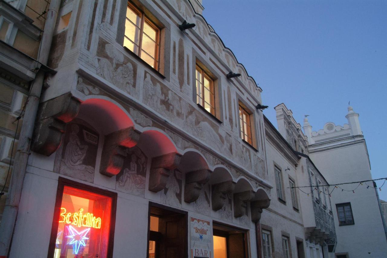 Besidka Hotel Slavonice Exterior photo